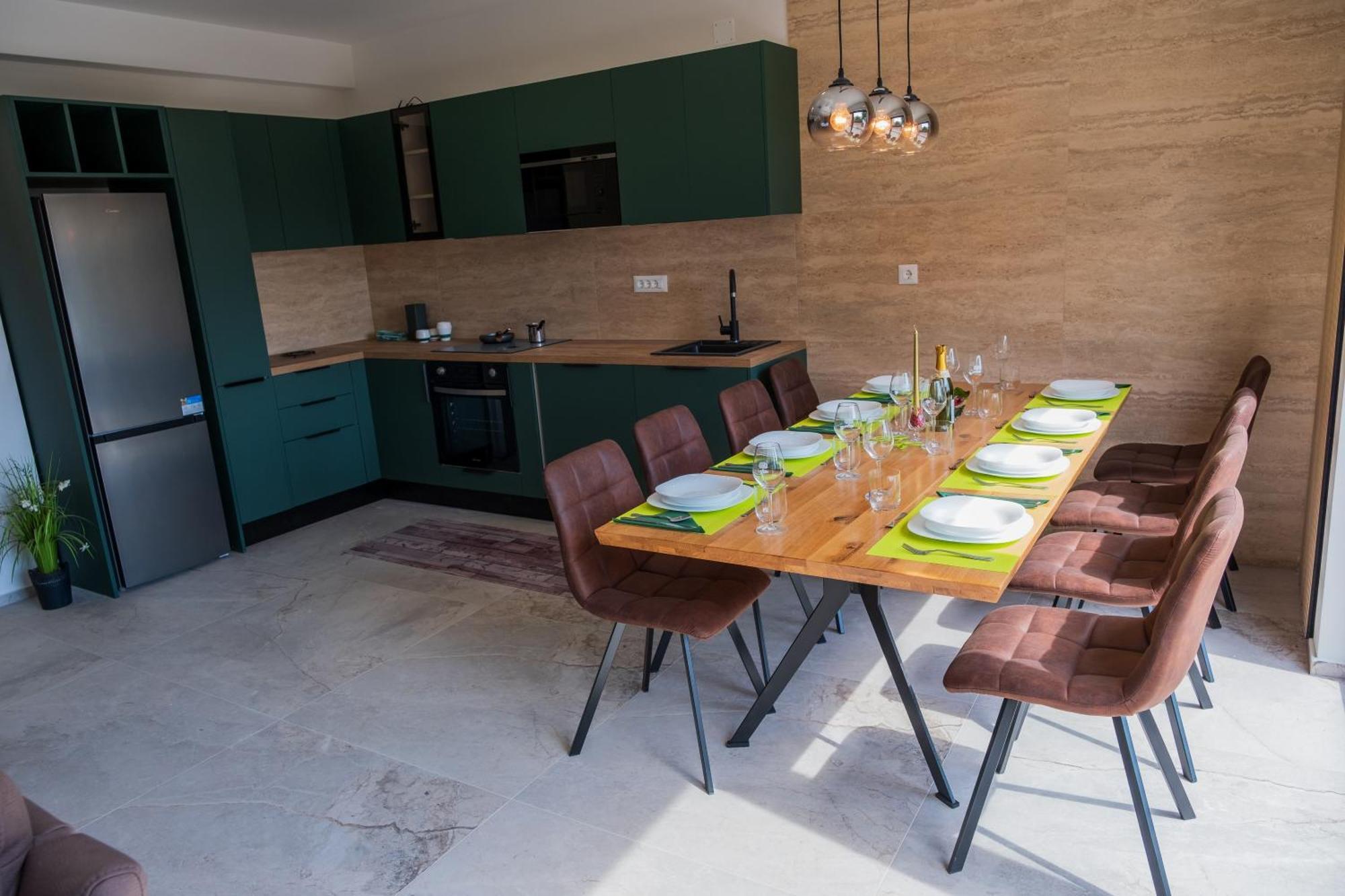 Three-Bedroom Premium Holiday Home Atmosfera With Private Pool&Sauna Vodice Exterior foto